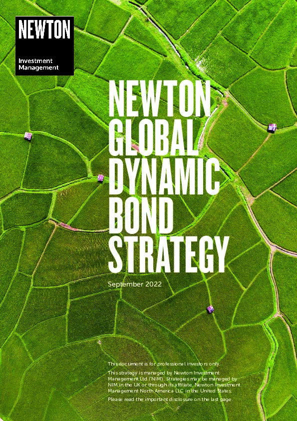 Global Dynamic Bond brochure