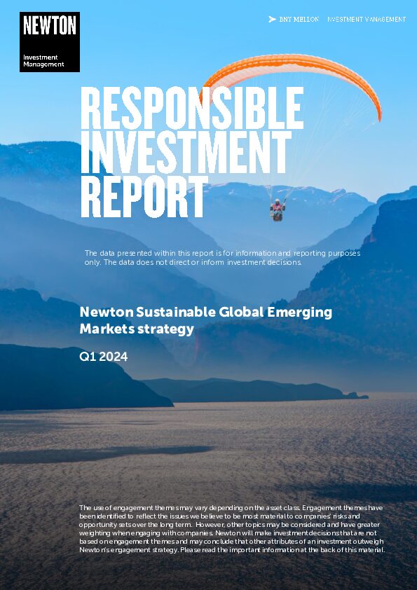 RI report Sustainable Global Emerging Markets